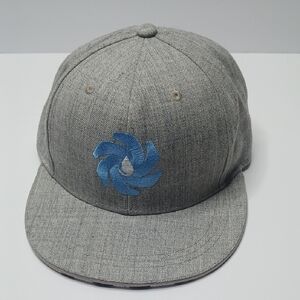 Deutsche Process Hat Cap Strap Back Dont Tread on Me Patch Gray Embroidered Logo